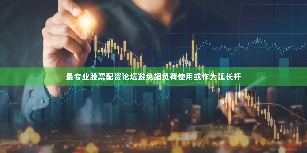 最专业股票配资论坛避免超负荷使用或作为延长杆