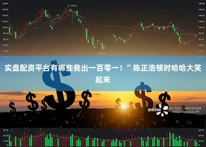实盘配资平台有哪些我出一百零一！”陈正浩顿时哈哈大笑起来
