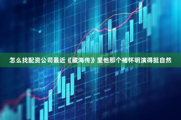 怎么找配资公司最近《藏海传》里他那个褚怀明演得挺自然